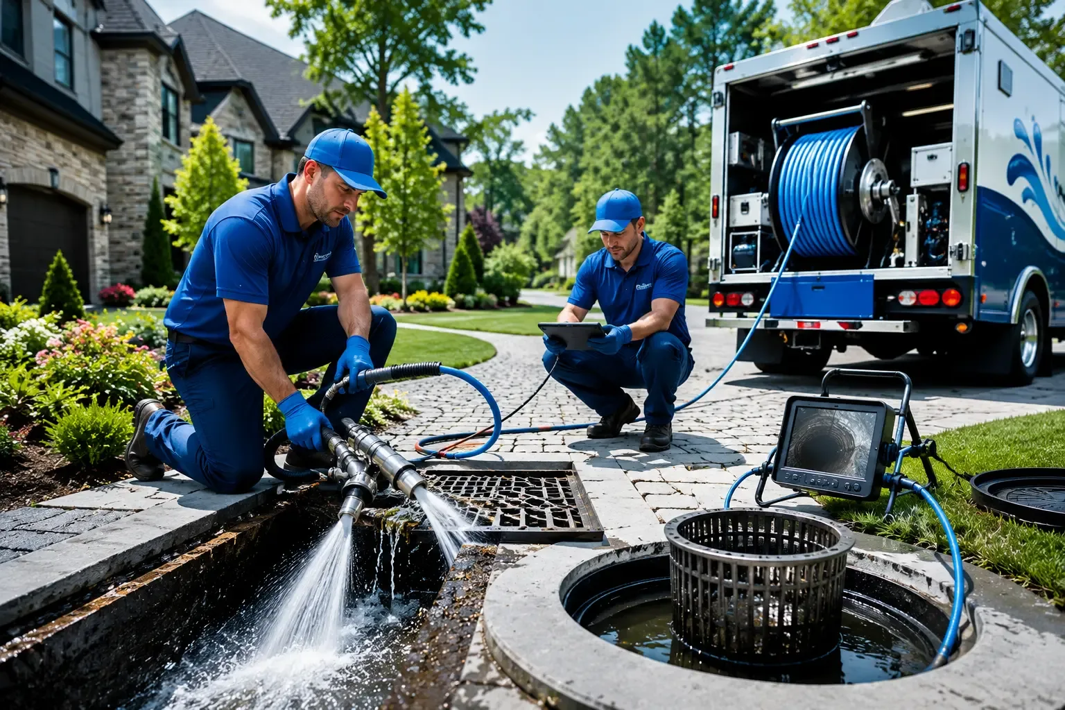 Local outdoor drain cleaning professionals in Ute, IA